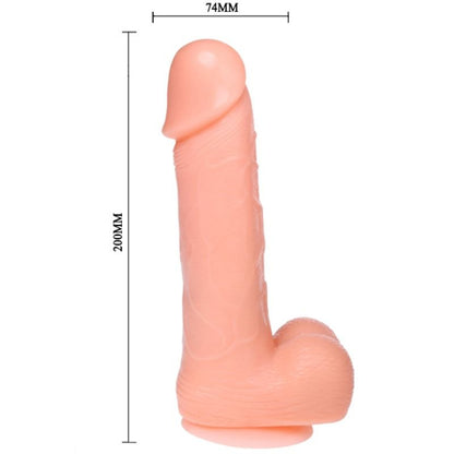 BAILE - DILDO RÉALISTE DONG VIBRATION ET ROTATION 20 CM