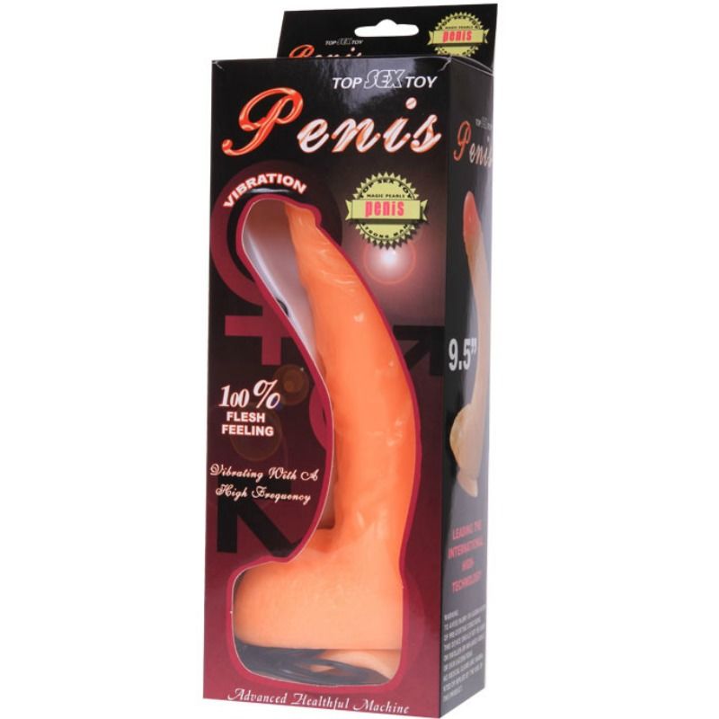 BAILE - DILDO VIBRANT POUR PÉNIS AVEC SENSATION RÉALISTE DE VIBRATION