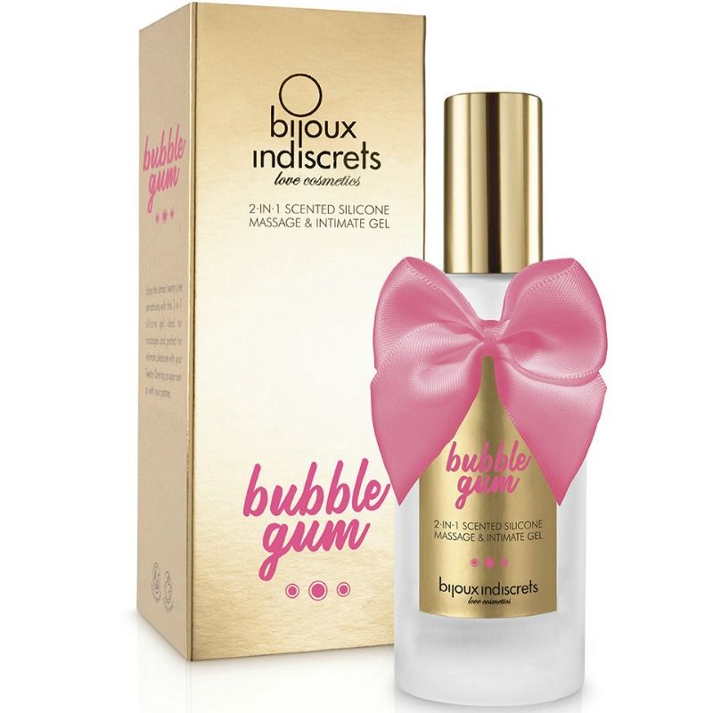 BIJOUX - GEL BUBBLE GUM 2 EN 1 SILICONE CHEWBERRY GUM 100 ML