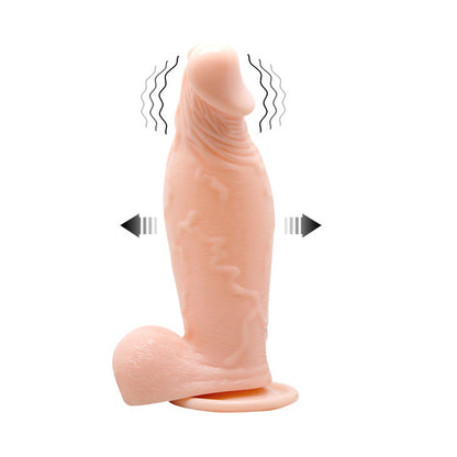 BAILE - DILDO RÉALISTE VIBRANT ET GONFLABLE