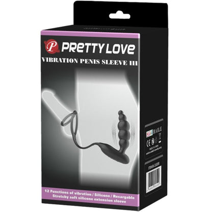 PRETTY LOVE - ANNEAUX POUR PÉNIS AVEC VIBRATEUR