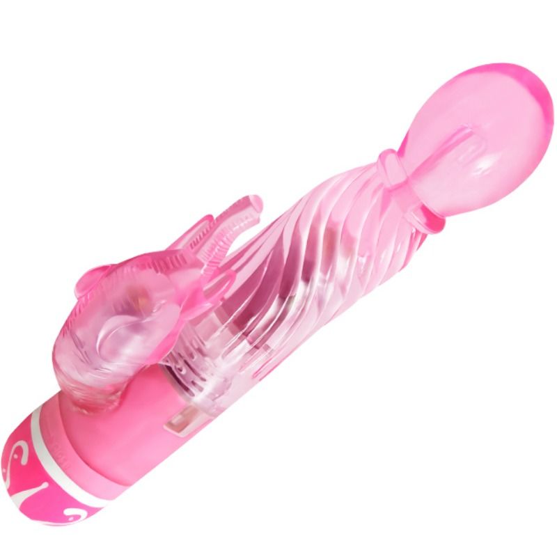 BAILE - VIBRATEUR MULTIVITESSE AVEC STIMULATEUR ROSE