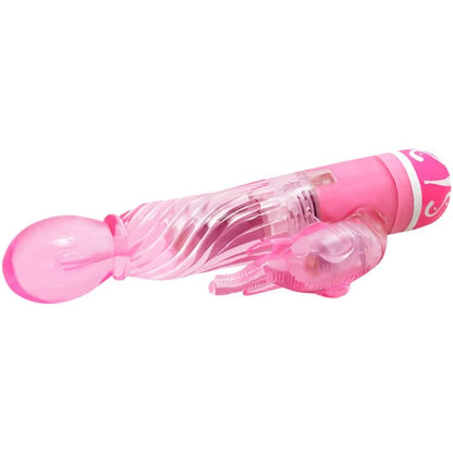 BAILE - VIBRATEUR MULTIVITESSE AVEC STIMULATEUR ROSE