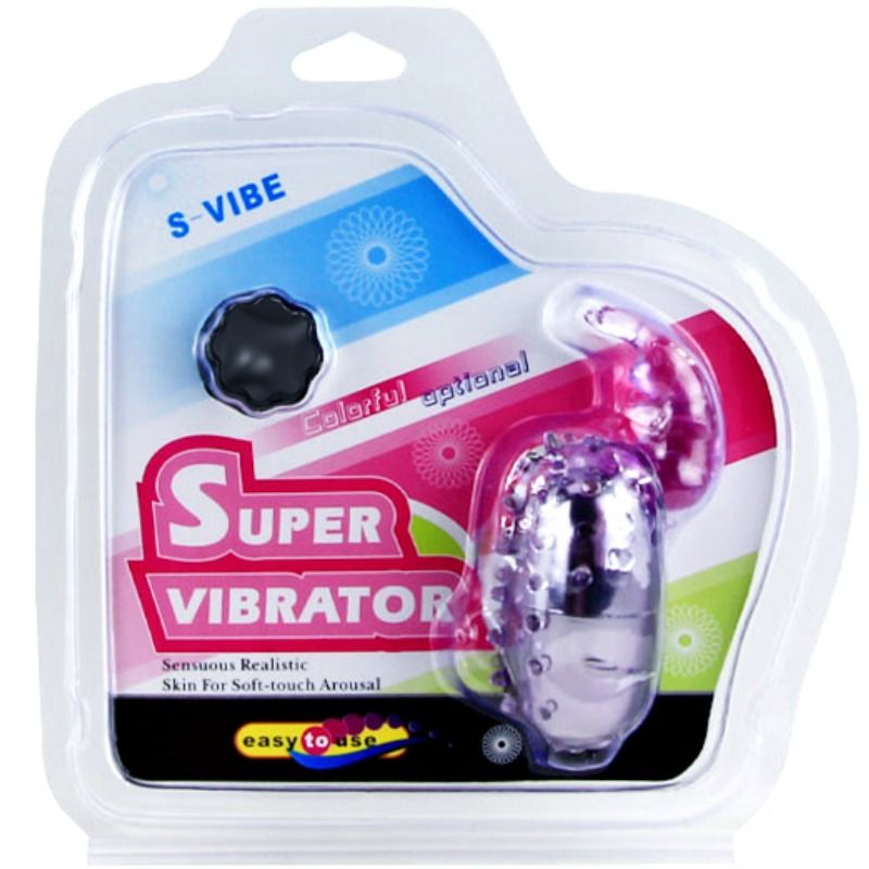 BAILE - SUPER VIBRATOR VIBRATING EGG WITH STIMULATOR