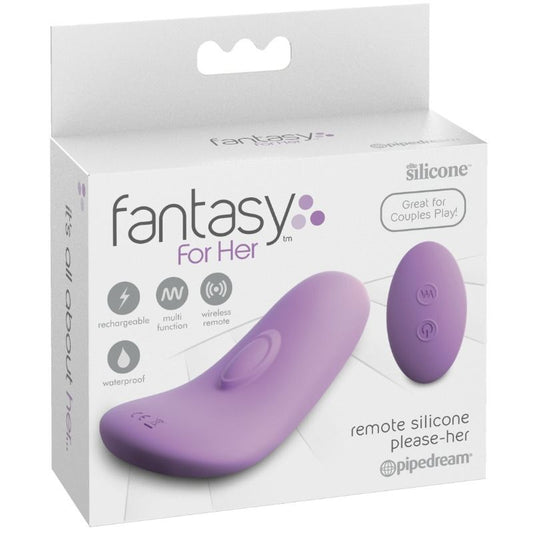 FANTASY POUR ELLE - TÉLÉCOMMANDE SILICONE PLEASE-HER