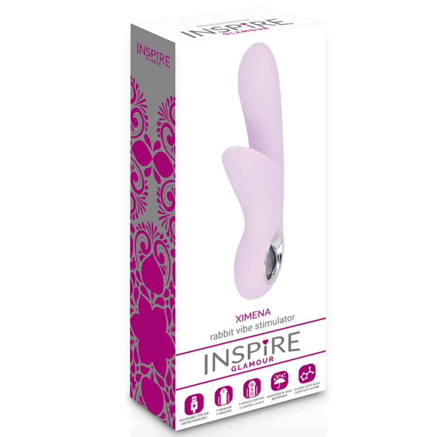 INSPIRE GLAMOUR - XIMENA RABBIT MAUVE