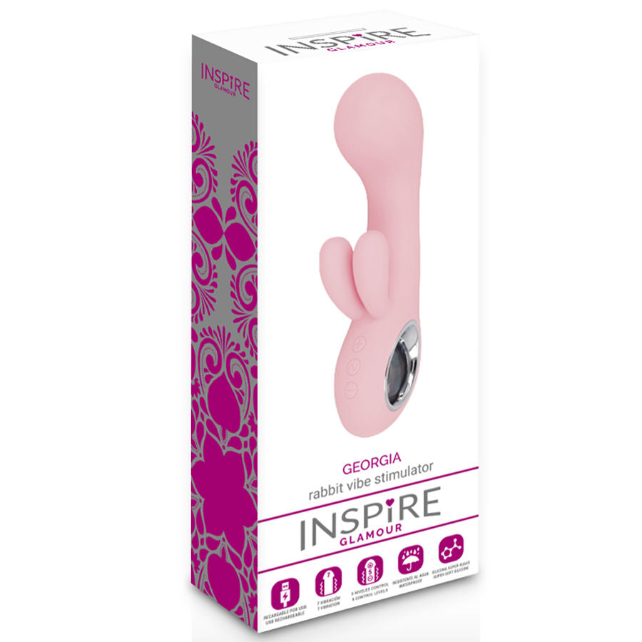 INSPIRE GLAMOUR - GEORGIA VIBRATOR PINK