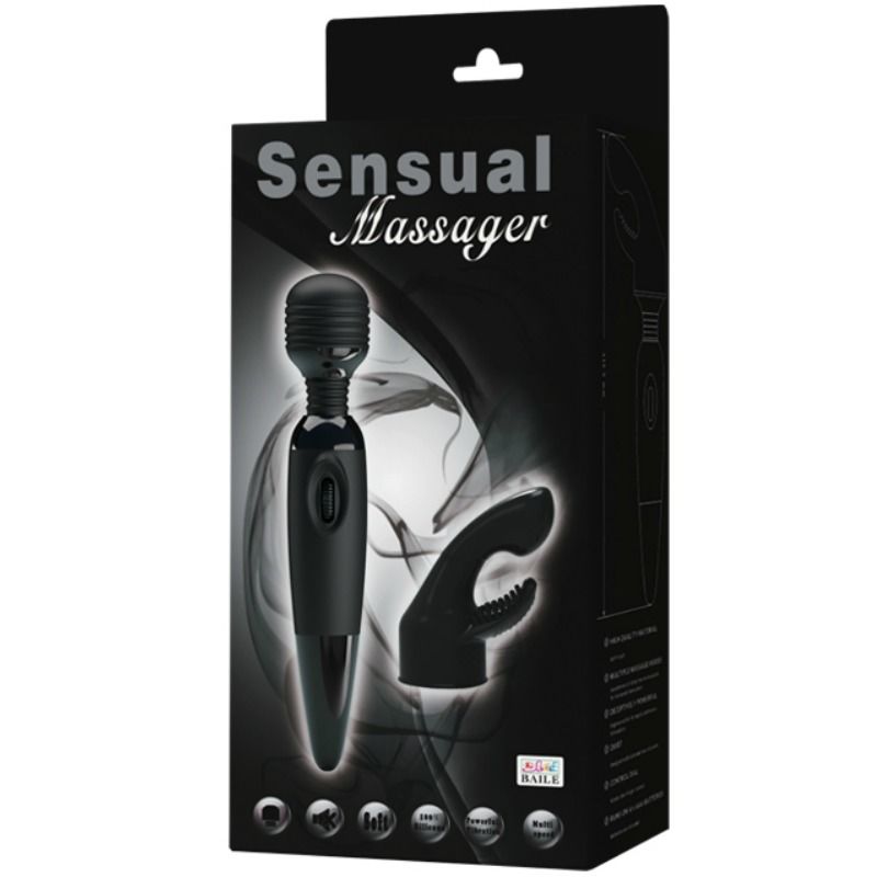 BAILE - MASSEUR SENSUEL À TÊTE INTERCHANGEABLE