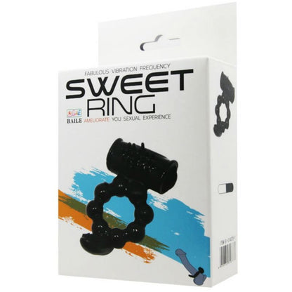 BAILE - SWEET RING BAGUE AVEC DOUBLE STIMULATEUR