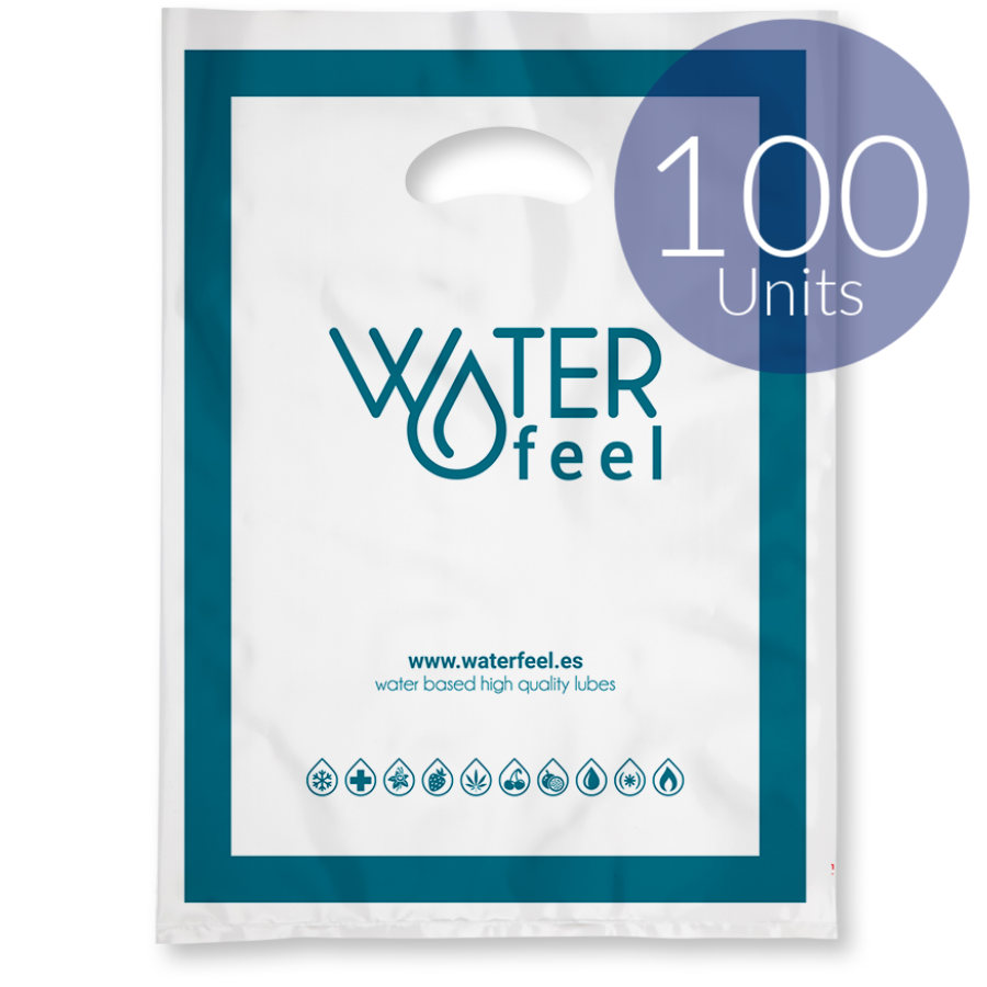WATERFEEL - 100 GRANDS SACS PLASTIQUES 40 X 50 CM