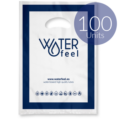 WATERFEEL - 100 PETITS SACS PLASTIQUES 25 X 35 CM