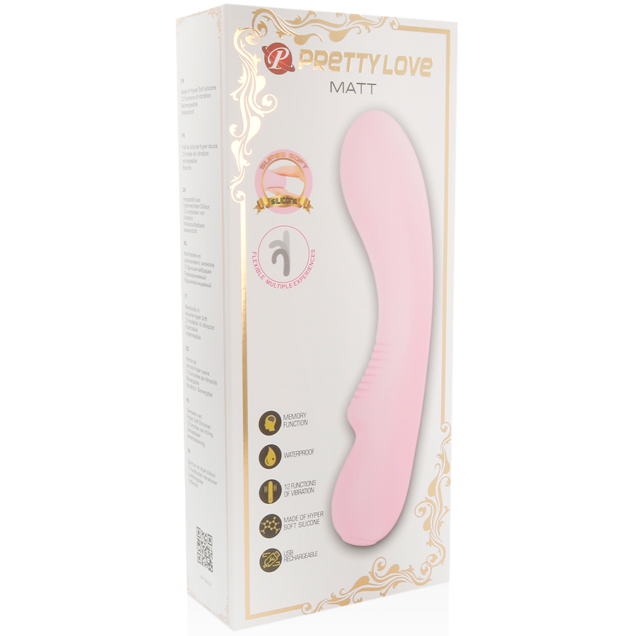 PRETTY LOVE - VIBRATEUR RECHARGEABLE SMART MATT