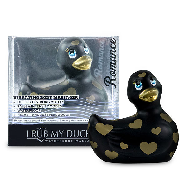 BIG TEASE TOYS - I RUB MY DUCKIE 2.0 | ROMANCE (BLACK & GOLD)