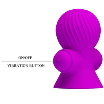 PRETTY LOVE - NIPPLE STIMULATORS 12M LILAC VIBRATION