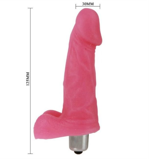 BAILE - SLIK PLEASURE LOVE CLON VIBRADOR NATURAL