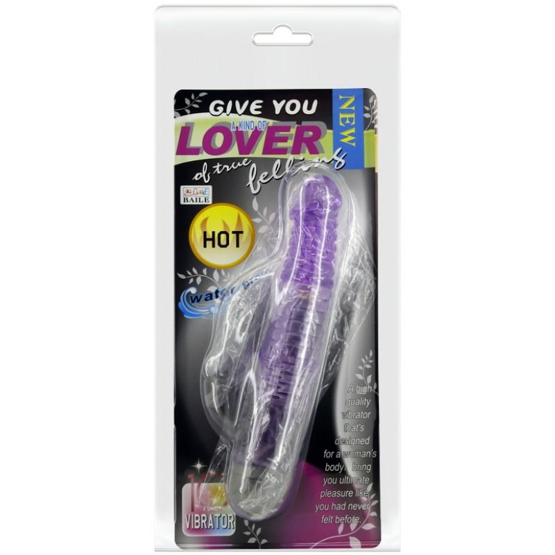 BAILE - REGALA A TU AMANTE UNA ESPECIE DE AMANTE VIBRADOR LILA