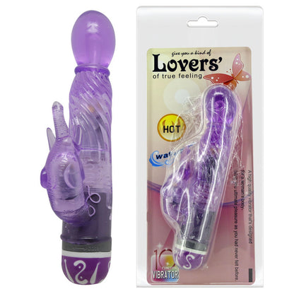 BAILE - VIBRADOR MULTIVE VELOCIDADES CON ESTIMULADOR LILA