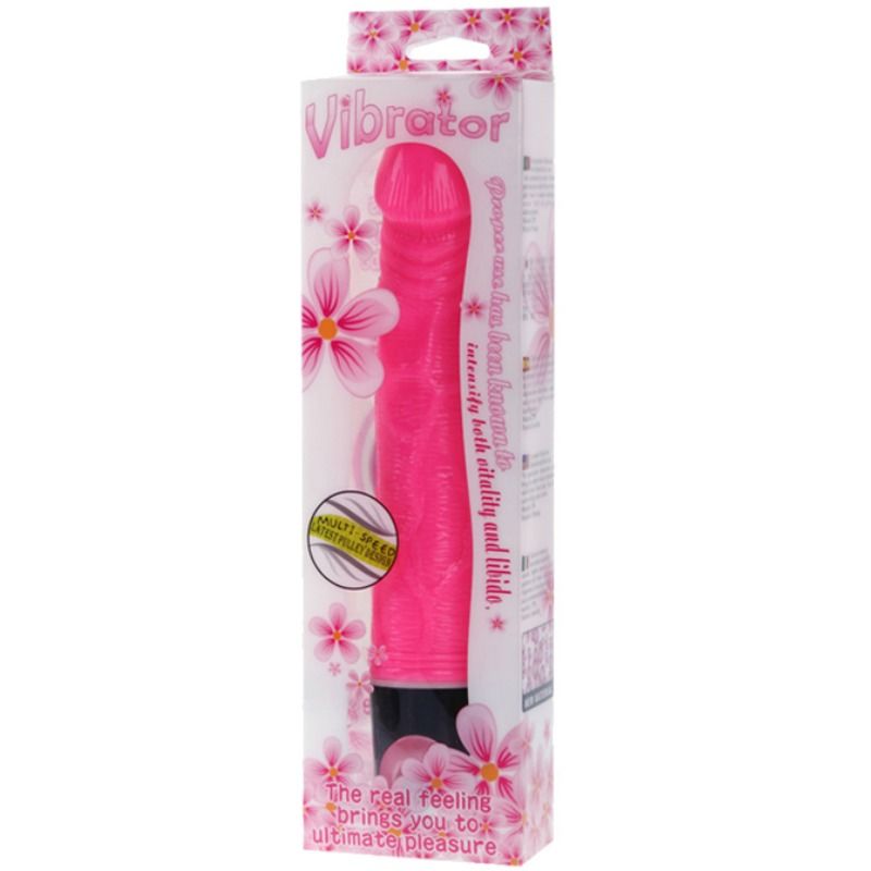 BAILE - VIBRATEUR MULTIVITESSE 21,5 CM ROSE