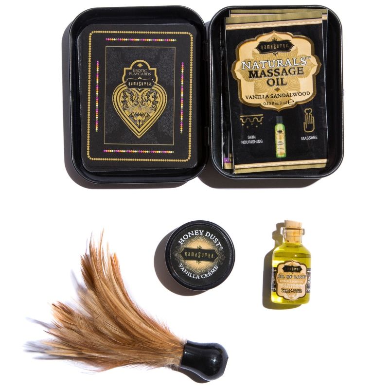 KAMASUTRA - KIT BOÎTE WEEKENDER CRÈME VANILLE VANILLE