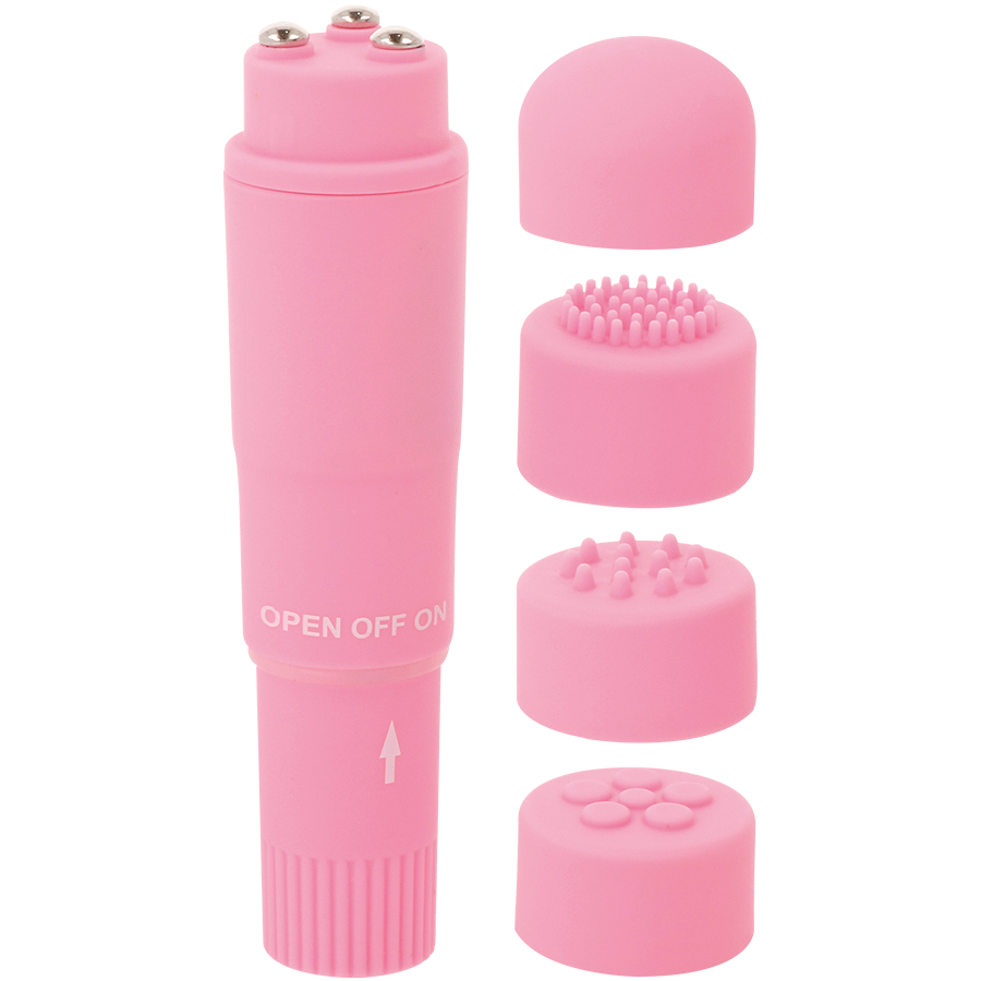 GLOSSY - POCKET KURT PINK MASSAGER
