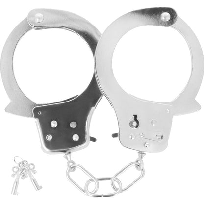 DARKNESS - METAL HANDCUFFS WITH KEYS