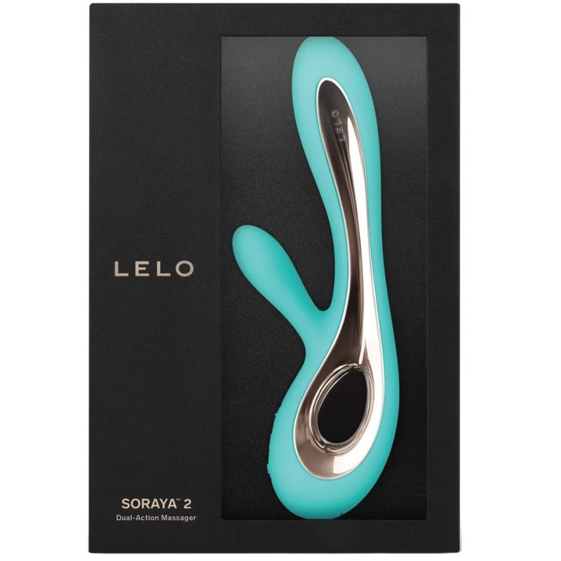 LELO - VIBRADOR SORAYA 2 RABBIT AQUA GREEN