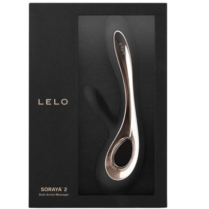 LELO - SORAYA 2 BLACK RABBIT VIBRATOR