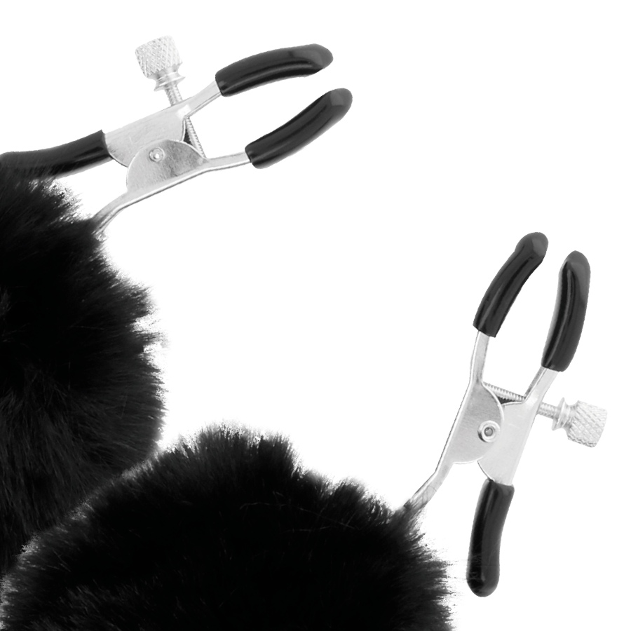DARKNESS - POMPOM NIPPLE CLAMPS 1