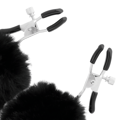 DARKNESS - POMPOM NIPPLE CLAMPS 1