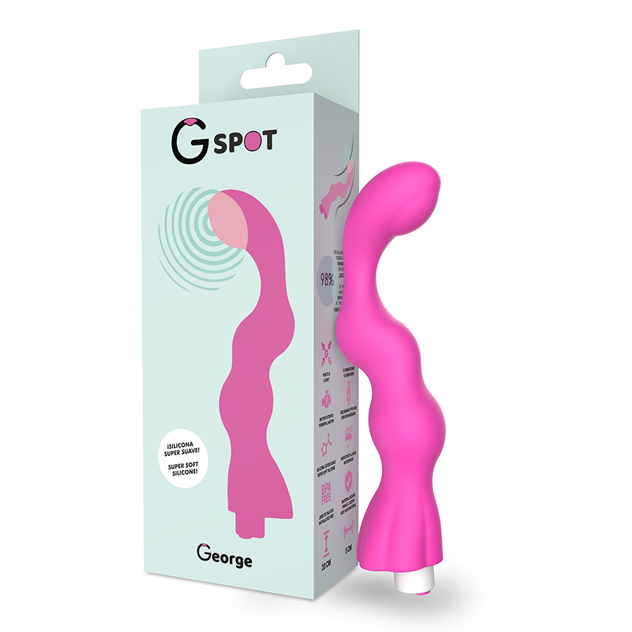 G-SPOT - GEORGE G-SPOT VIBRATOR G-GUM PINK