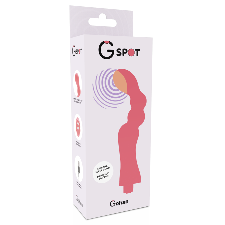 G-SPOT - VIBRATEUR GOHAH LUMIÈRE ROUGE