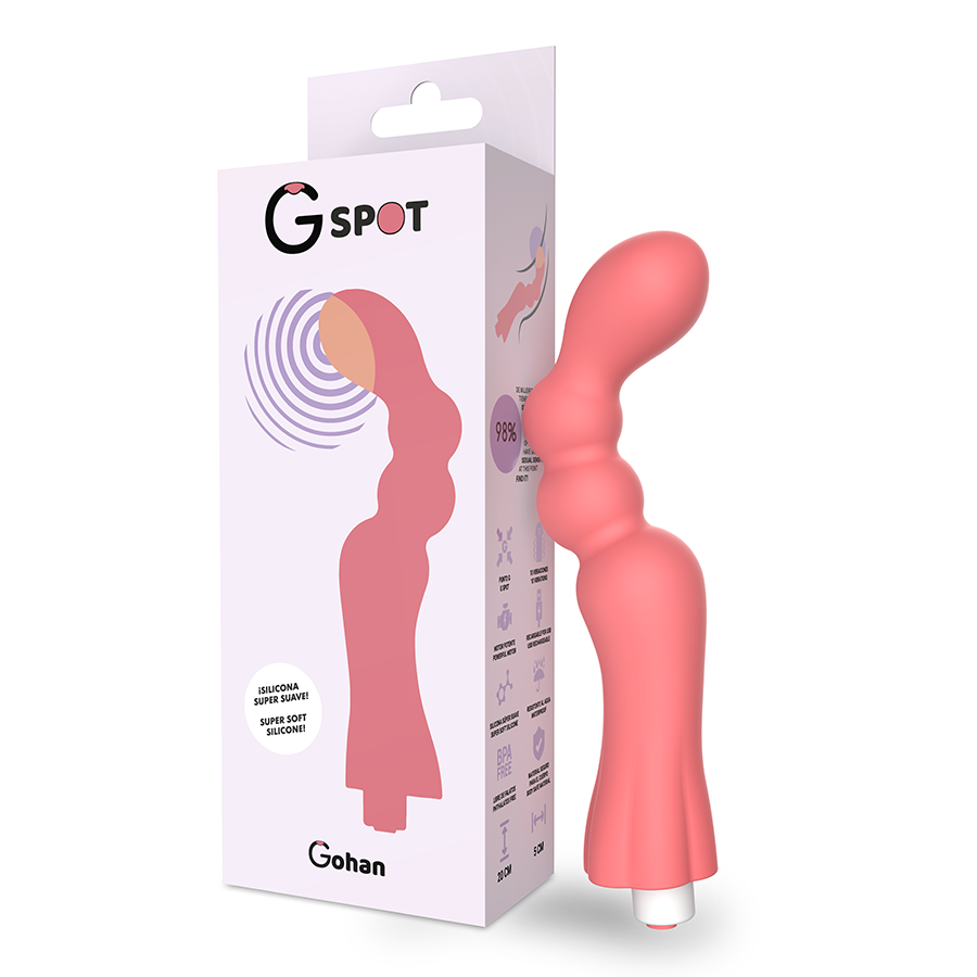 G-SPOT - VIBRATEUR GOHAH LUMIÈRE ROUGE