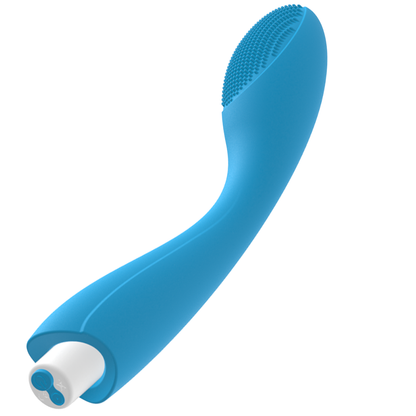 PUNTO G - VIBRADOR PUNTO G AZUL TURQUESA GYLBERT