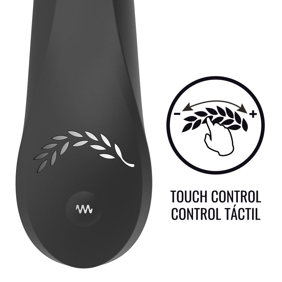 BLACK&SILVER - KAULTZ TOUCH CONTROL VIBRATOR