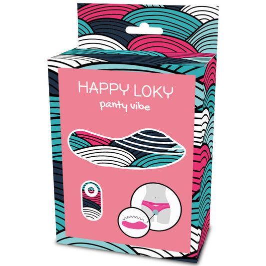HAPPY LOKY - VIBRATING PANTY WITH REMOTE CONTROL