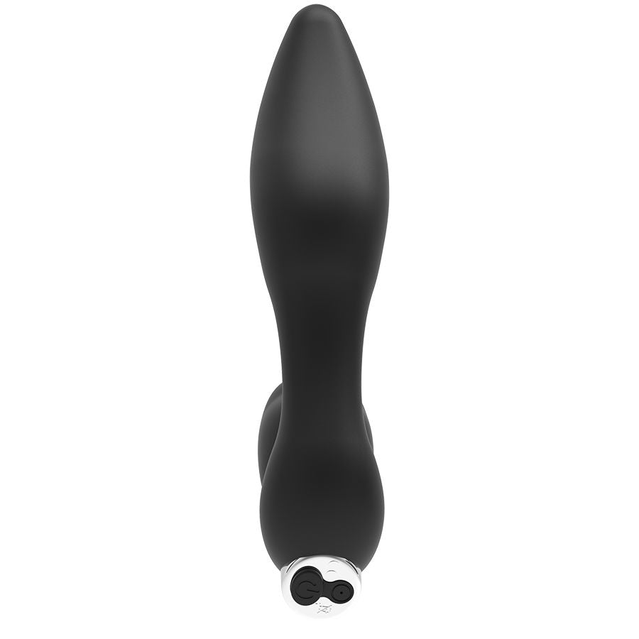 ADDICTED TOYS - VIBRADOR PROSTATICO RECARGABLE MODELO 6 - NEGRO