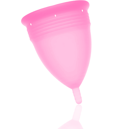 STERCUP - COPA MENSTRUAL DE SILICONA FDA ROSA - TALLA L