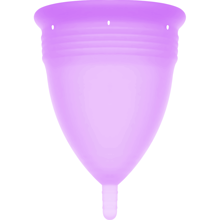 STERCUP - COUPE MENSTRUELLE EN SILICONE FDA VIOLET - TAILLE L