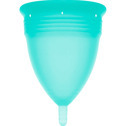 STERCUP - COPA MENSTRUAL DE SILICONA FDA AGUAMARINA - TALLA S