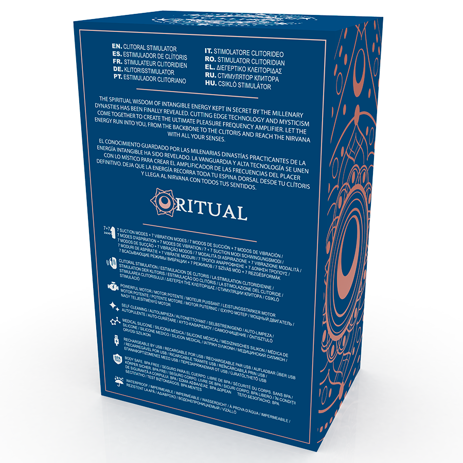 RITHUAL - SHUSHU 2.0 NEW GENERATION CLITORAL AQUA