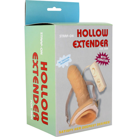 SEVEN CREATIONS - HOLLOW ADJUSTABLE HARNESS WITH VIBRATOR