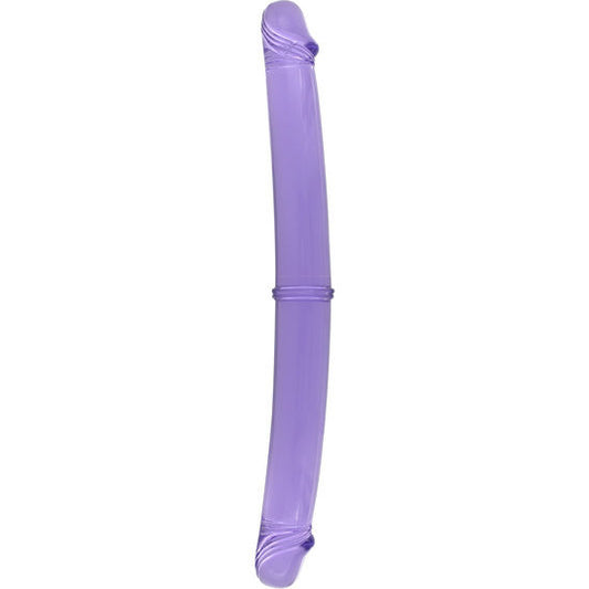 SEVEN CREATIONS - DOUBLE PENIS 30 CM PURPLE