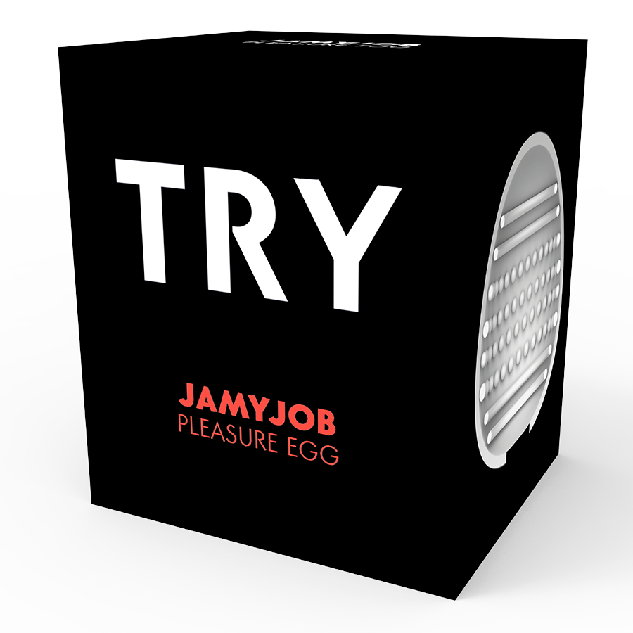 JAMYJOB - MASTURBATEUR OEUF VERSION NOIRE DISCRET