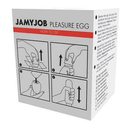 JAMYJOB - MASTURBATEUR EGG RED EDITION DISCRET