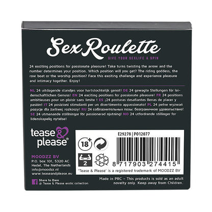 Taquiner et faire plaisir – La roulette sexuelle du Kamasutra