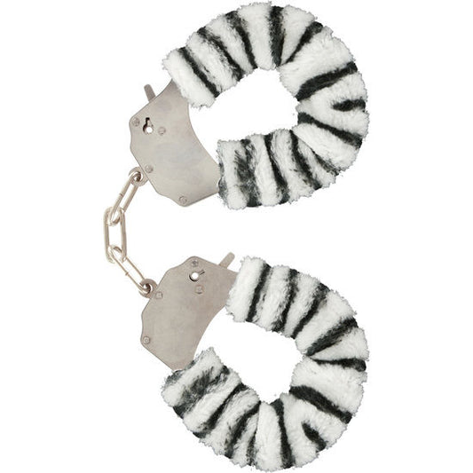 TOYJOY - MENOTTES FURRY FUN BONDAGE ZEBRE