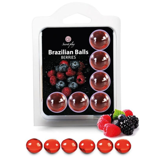 SECRETPLAY - PELOTAS BRASILEÑAS FRUTAS DEL BOSQUE