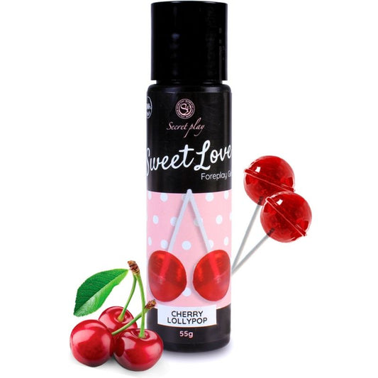 SECRETPLAY - GEL SUCETTE CERISE SWEET LOVE 60 ML