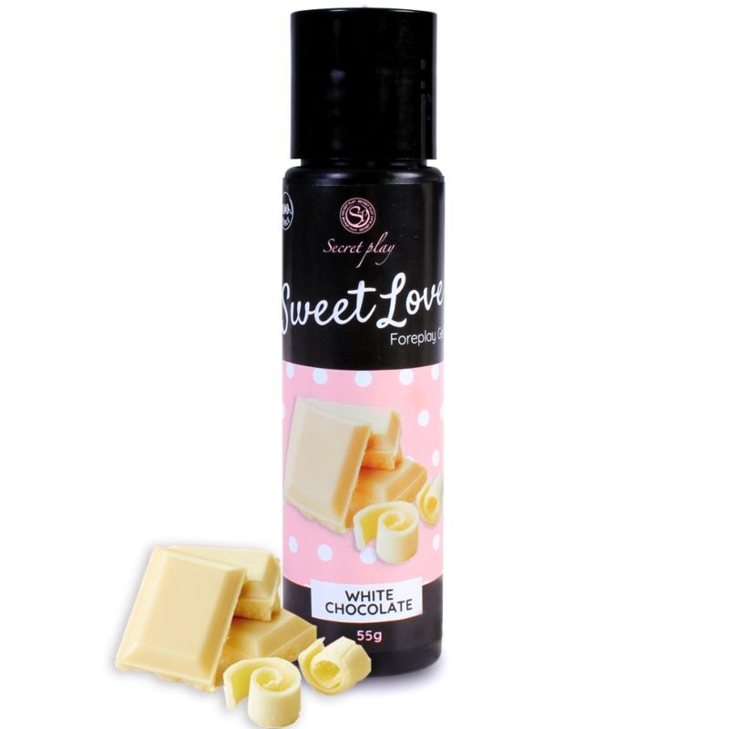 SECRETPLAY - GEL DULCE AMOR CHOCOLATE BLANCO 60 ML