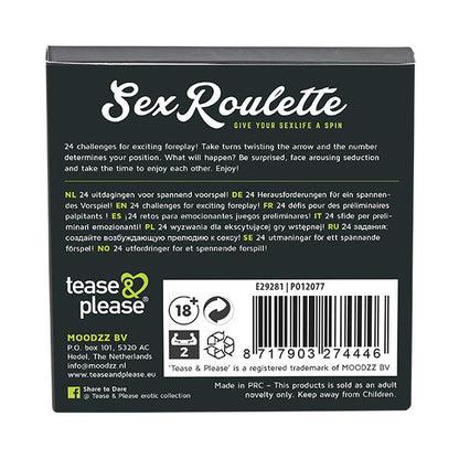 TEASE &amp; PLEASE - JUEGOS PREVIOS DE LA RULETA SEXUAL